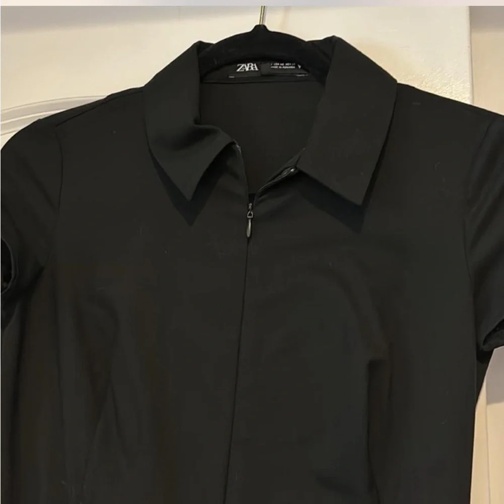 zara black mini dress nwt - Picture 3 of 6